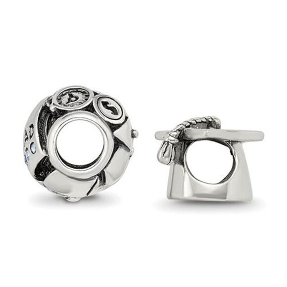 New Sterling Silver Reflections Graduation Boxed Bead Set - Picture 3 of 4